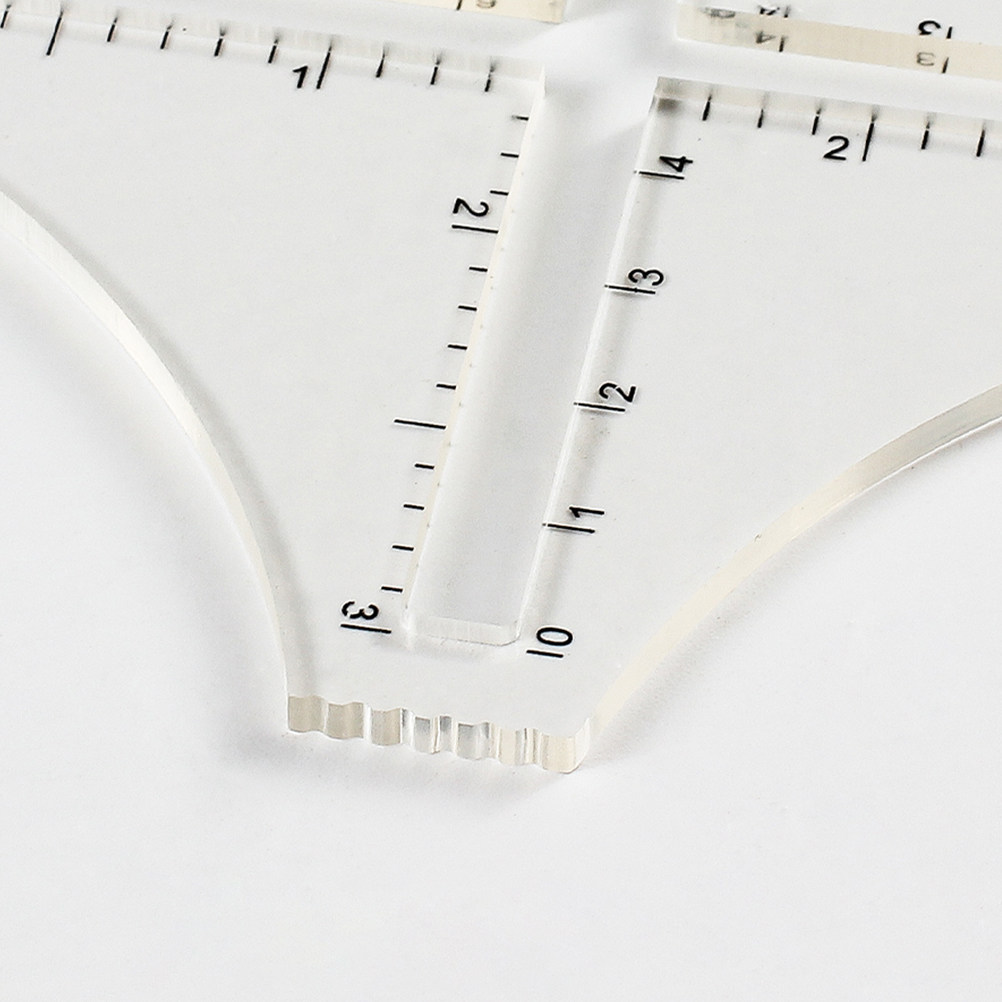 Прозрачная линейка для определ – обзор и цена Sewing Gauge Ruler
